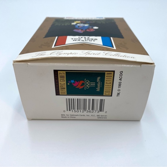 Hallmark Keepsake Izzy The 1996 Mascot Atlanta Olympic Games Spirit Collection - Picture 7 of 10